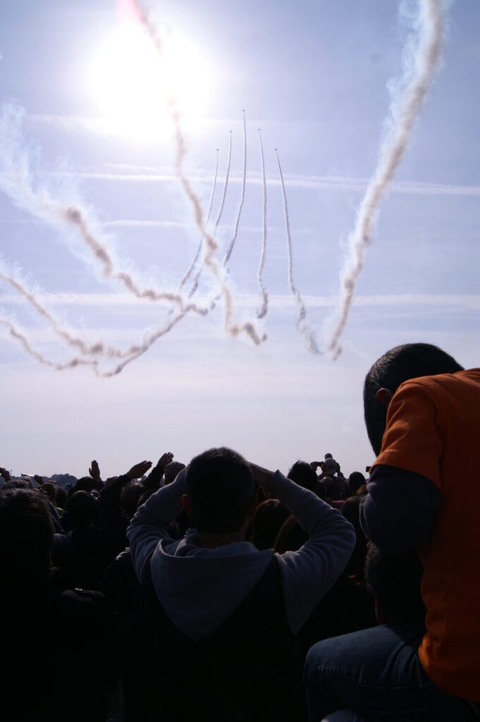 ブルーインパルス　ワイド・トゥ・デルタループ